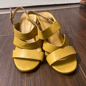 Bamboo leather sandals